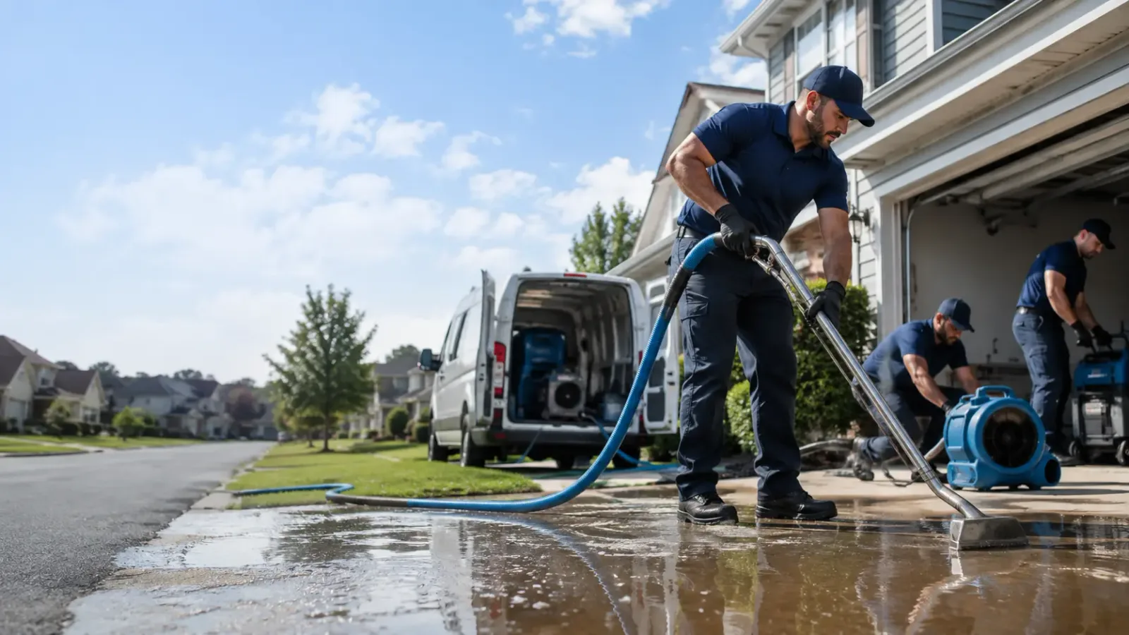 Flood Damage Restoration in Martensdale, IA